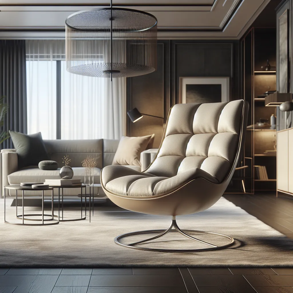 Fotel obrotowy – wygoda i nowoczesny design w Twoim salonie