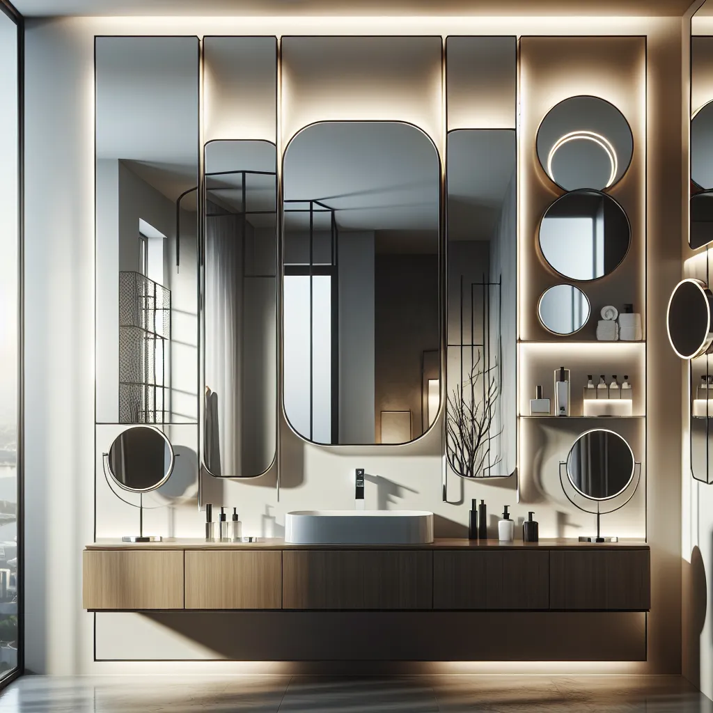 Nowoczesne lustra łazienkowe – styl i funkcjonalność