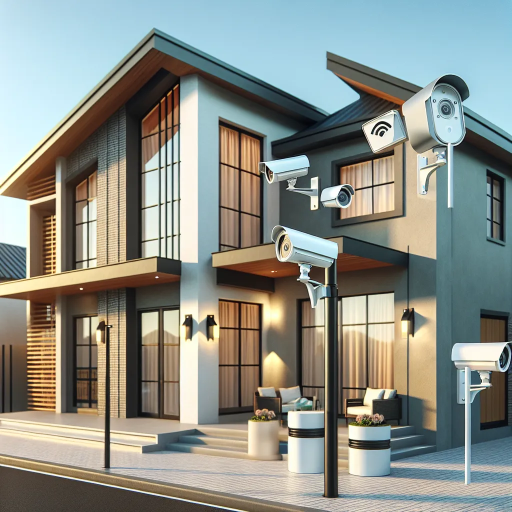 Nowoczesna ochrona domu – kamery WiFi na zewnątrz dla Twojego bezpieczeństwa
